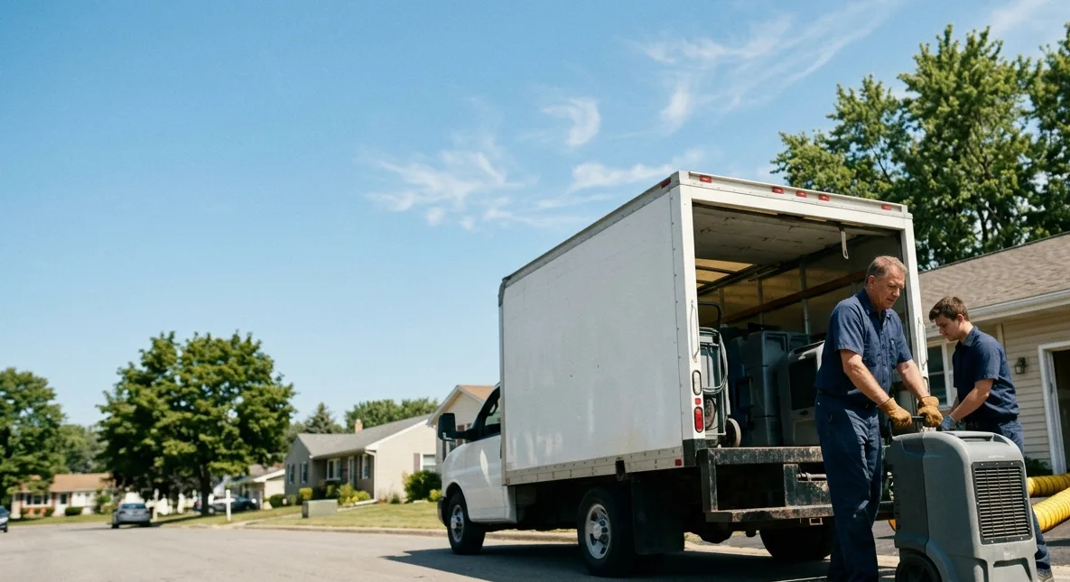 Water Damage Cleanup in Kingsville, OH near me